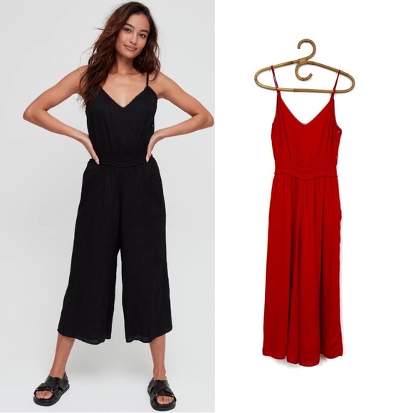 Aritzia Pants - Aritzia | Wilfred La Boheme | Irene Jumpsuit in Red Size XS